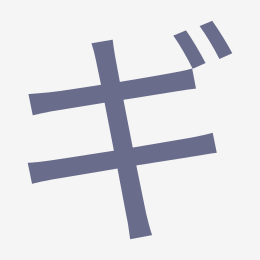 Katakana ギ (gi) stroke order animation — how to write ギ step by step